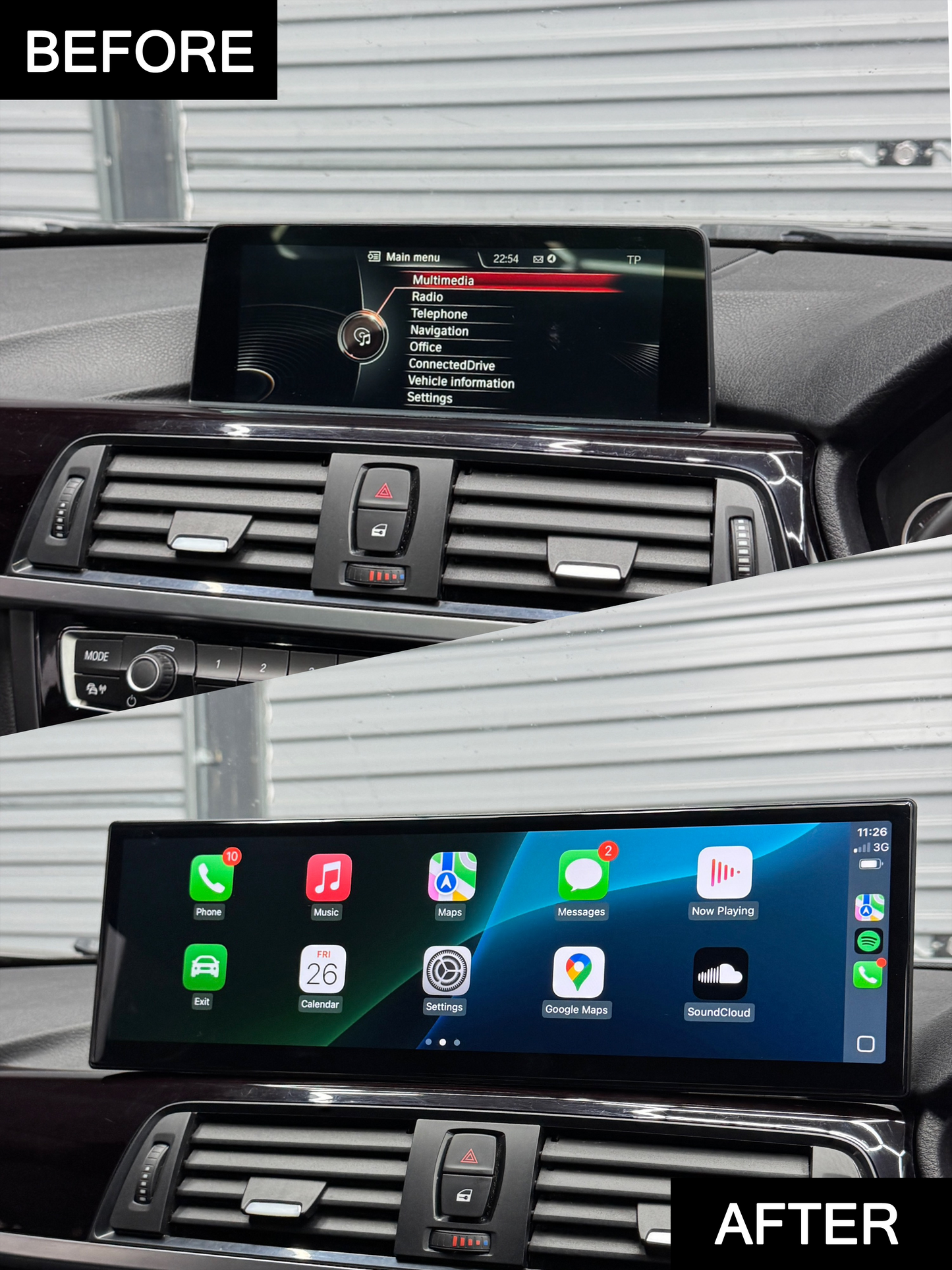 BMW 3/4 F Series 14.9'' Carplay Screen