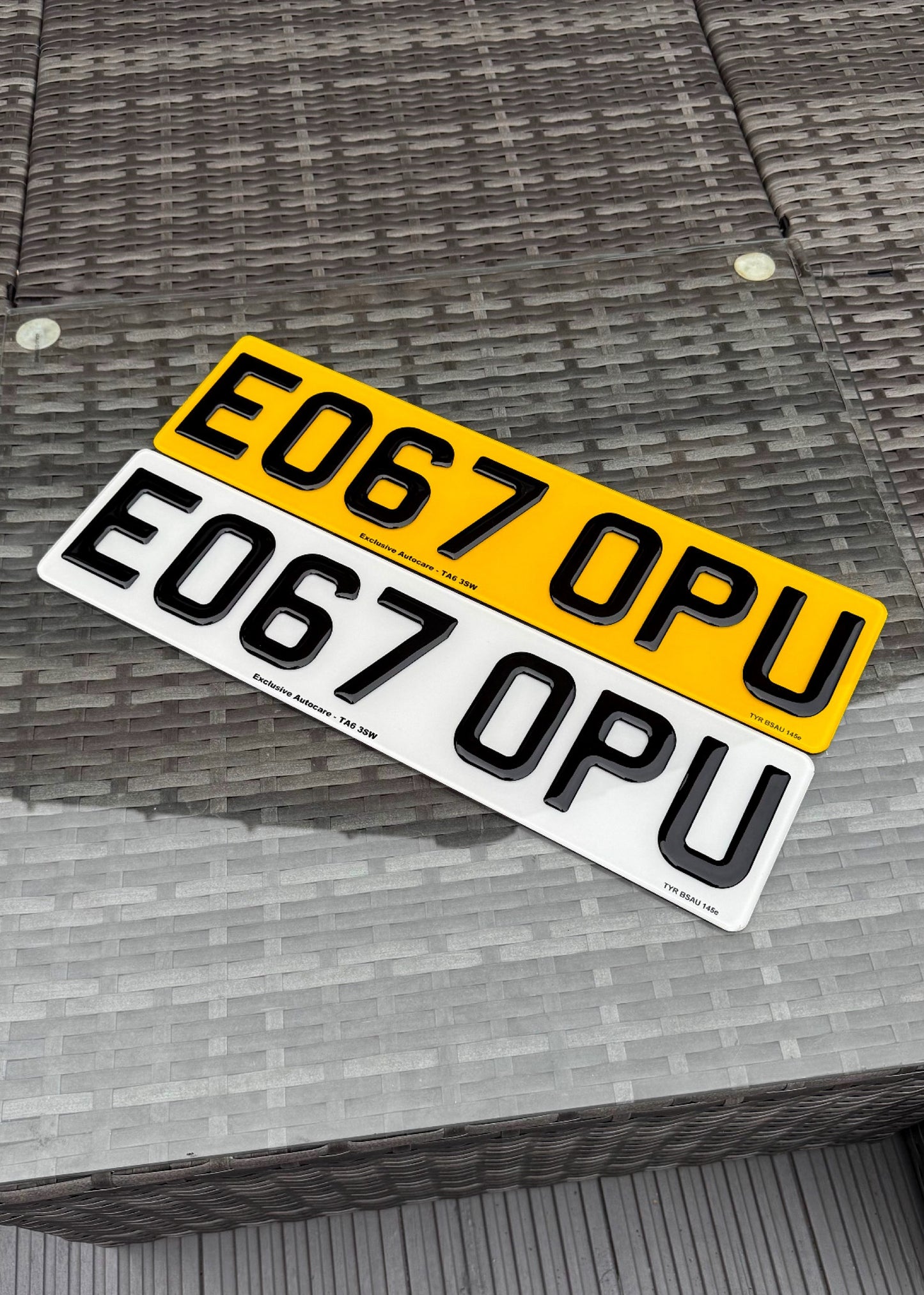 Number Plates