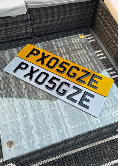 Number Plates