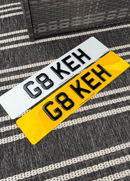 Number Plates
