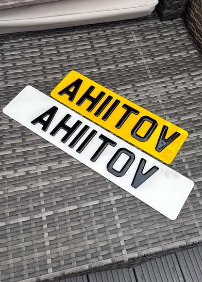 Number Plates