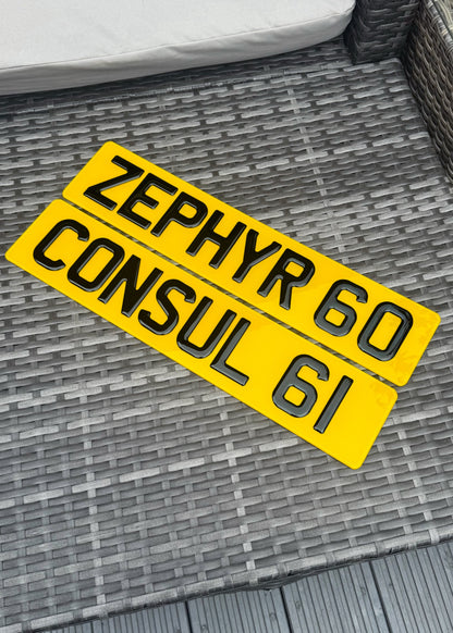 Number Plates