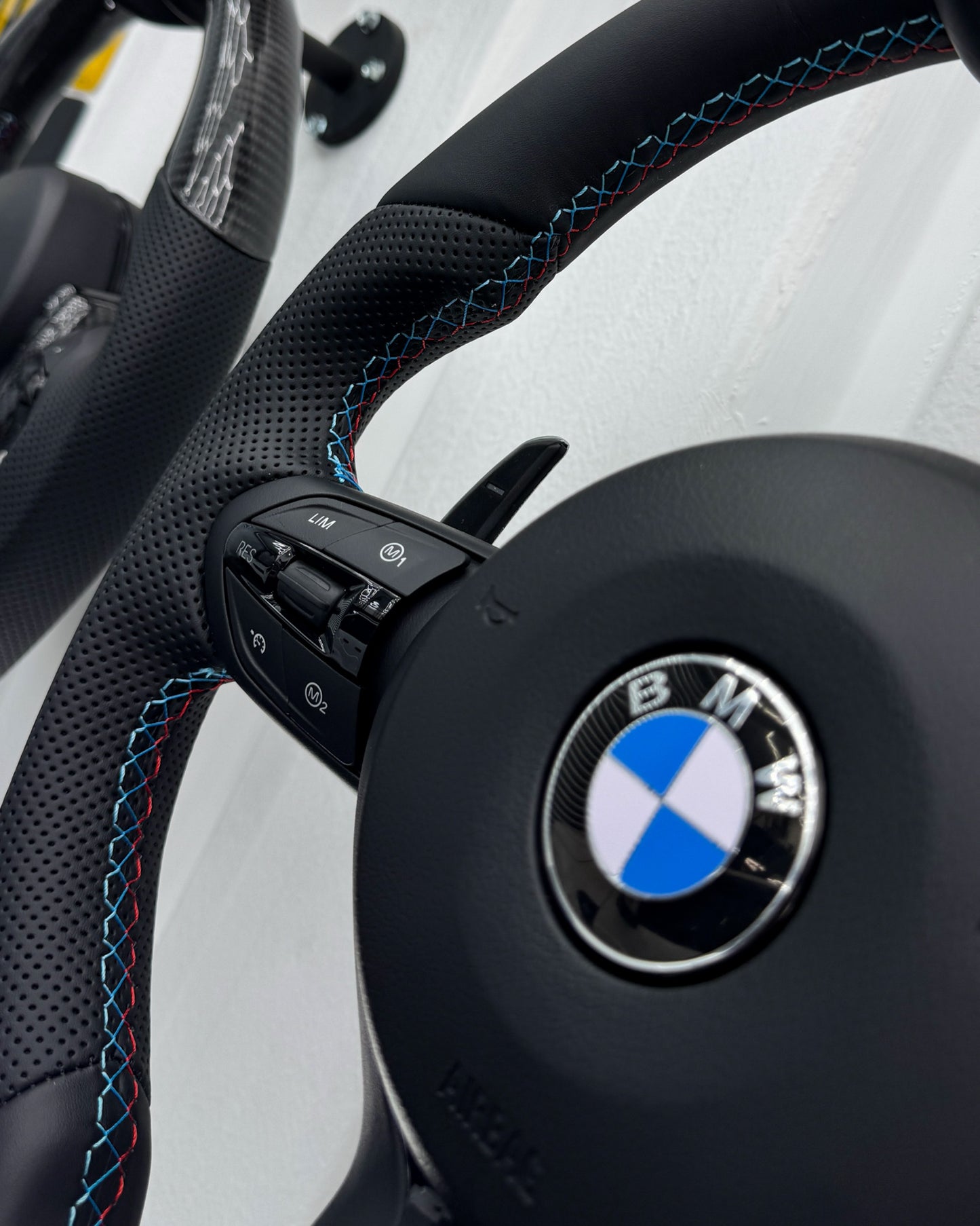BMW OEM+ Complete Leather Wheel