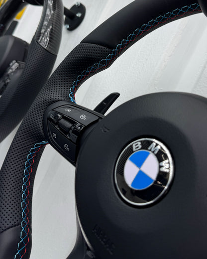 BMW OEM+ Complete Leather Wheel