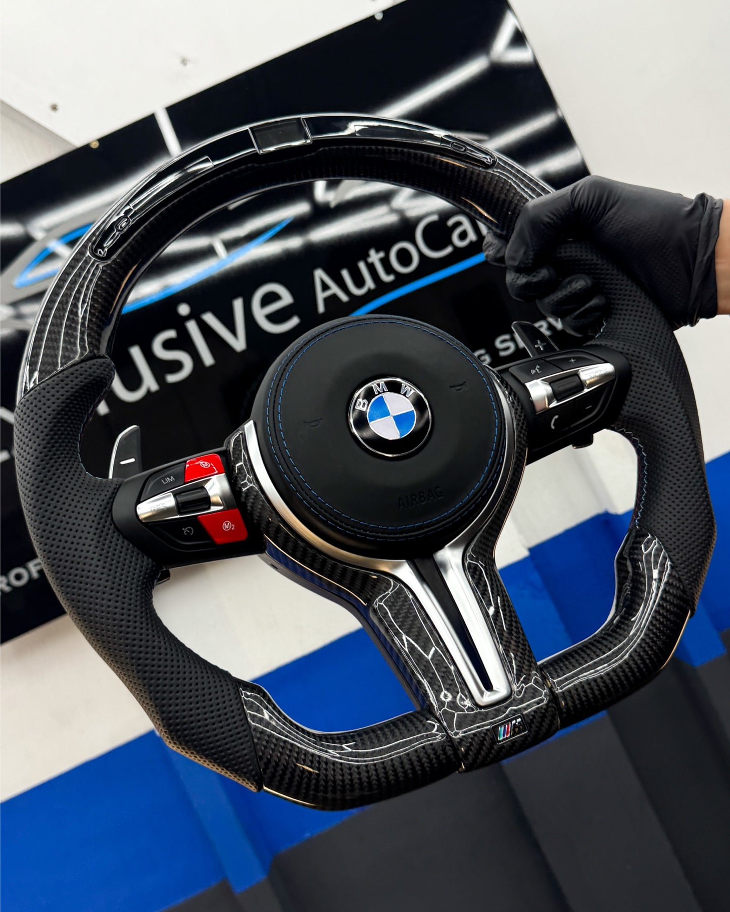 BMW LED Carbon Wheel