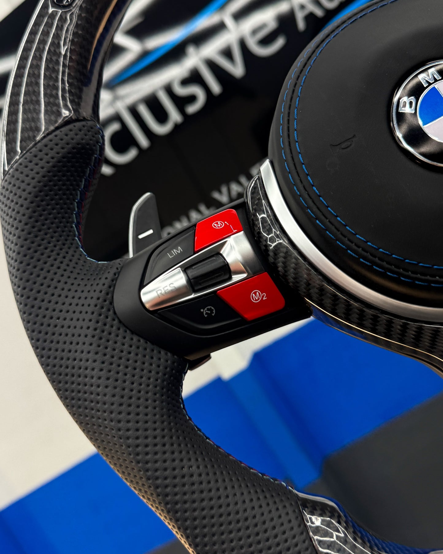BMW LED Carbon Wheel