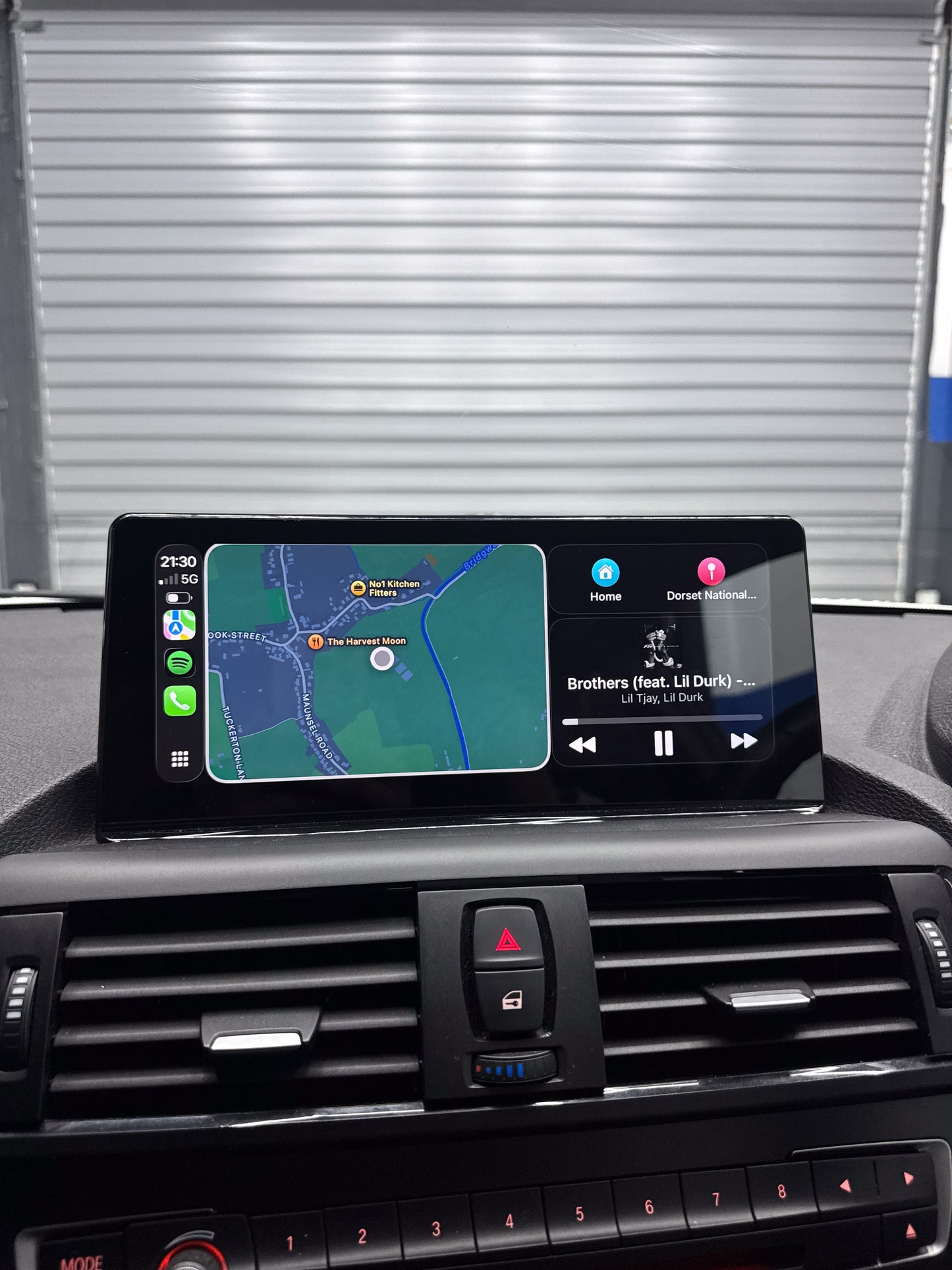 BMW F Series Standard Carplay Screen