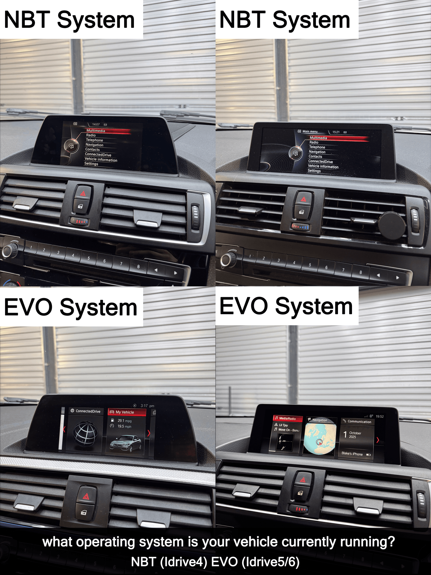 BMW 3/4 F Series 14.9'' Carplay Screen
